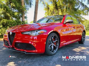 Alfa Romeo Giulia Front Spoiler - Carbon Fiber - Italia Style - Stile Italia - Sport/ Ti/ Veloce - V3